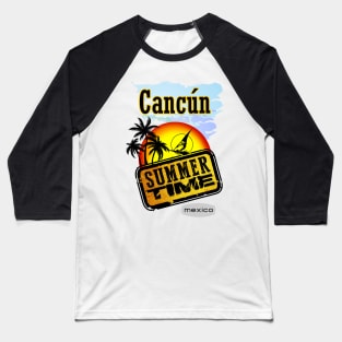 Cancun, Mexico Baseball T-Shirt